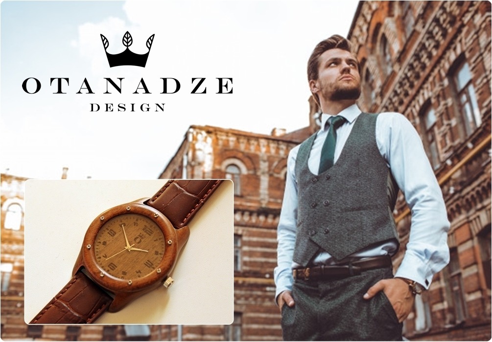 Handmade Wooden Watch With Leather - Image 2